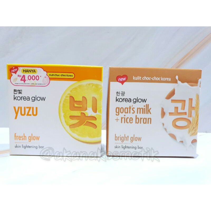 SABUN MANDI / KOREA GLOW SOAP YUZU/GOAT'S MILK 85 gr