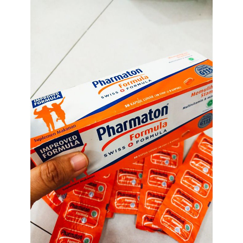 COD - PHARMATON FORMULA - VITAMIN MENGANDUNG GINSENG