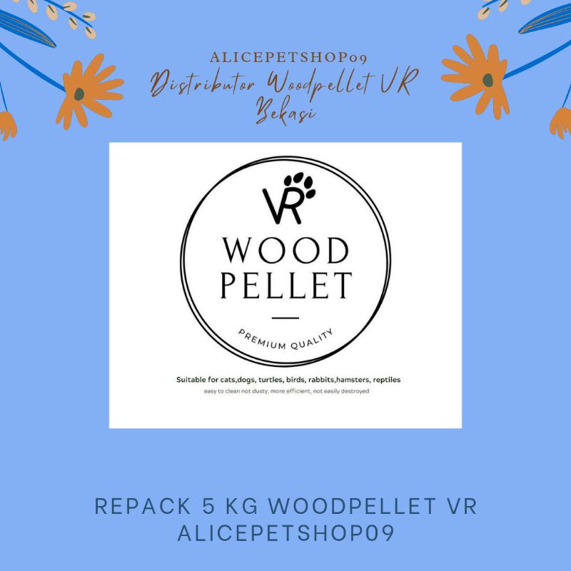 WOOD PELLET VR, REPACK 5 KG 