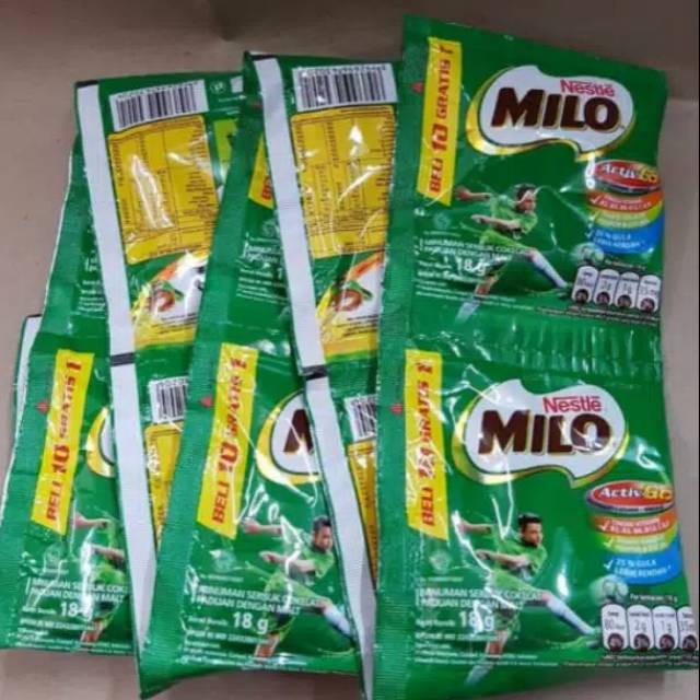 

Milo sachet active go