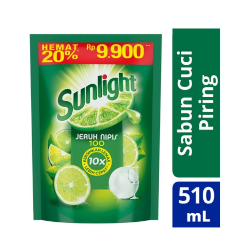 Sabun Cuci Piring Sunlight 510 ml