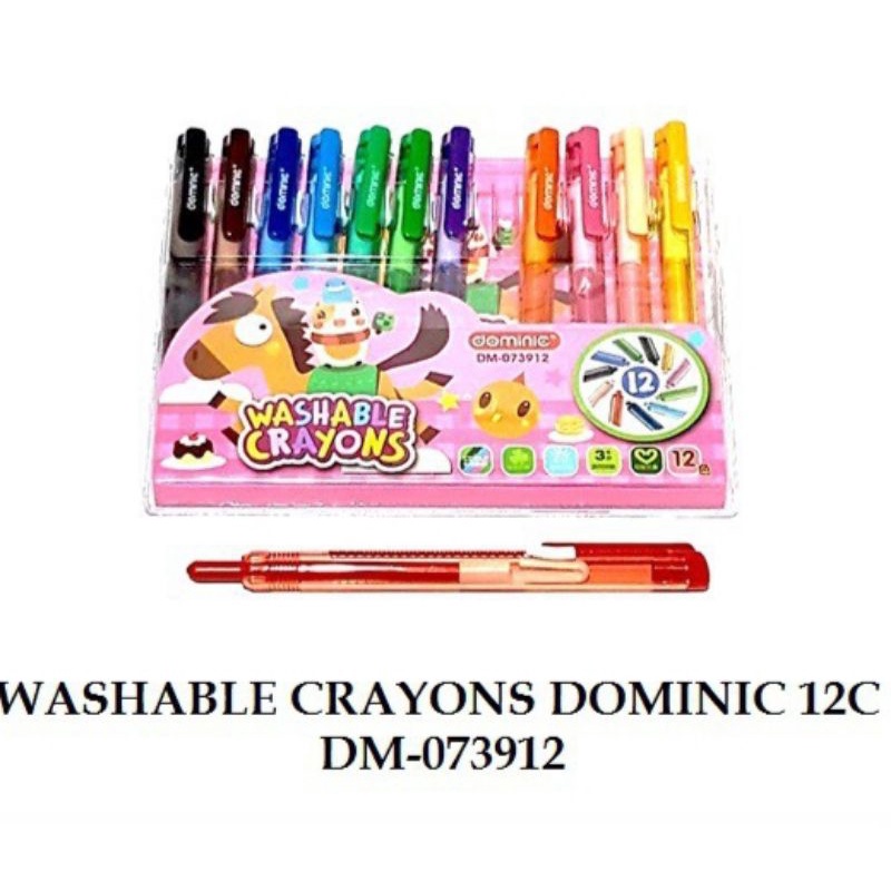 Washable Crayons Dominic DM-073912