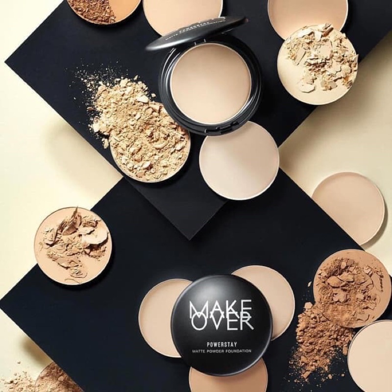MAKE OVER POWERSTAY MATTE POWDER FOUNDATION 100% ORIGINAL / MAKEOVER BEDAK PADAT