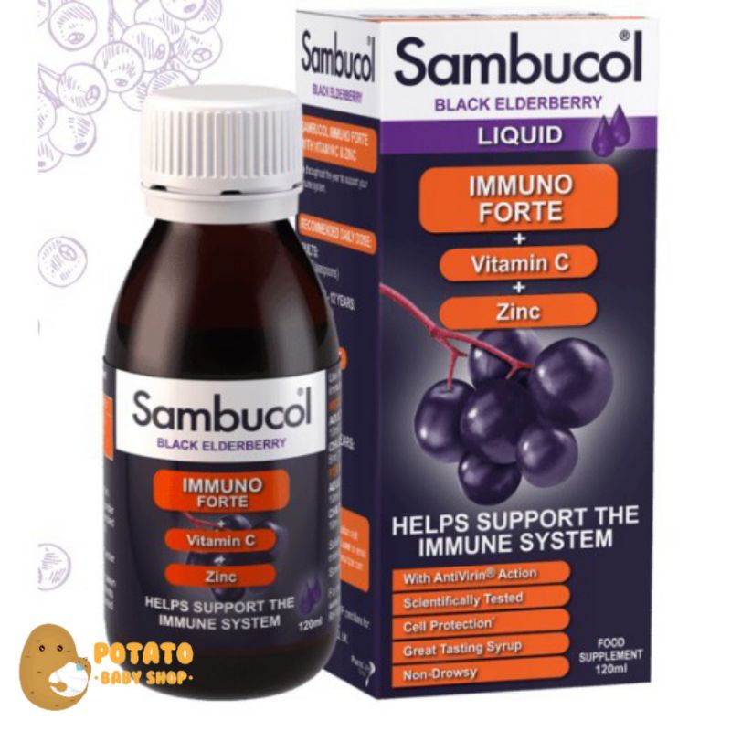 Sambucol - Immuno Forte + Vit C + Zinc 120ml