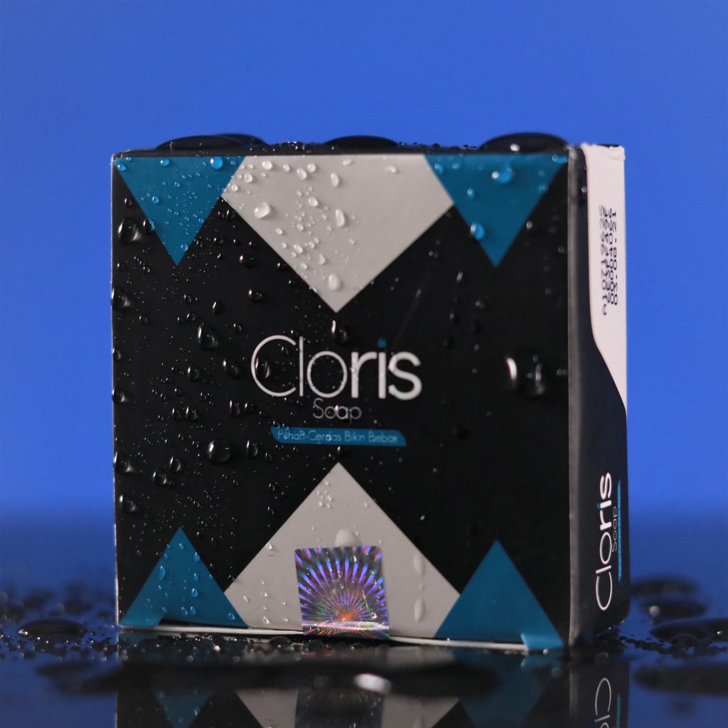 Clorismen Soap 80 gram - Sabun Muka Pria Untuk Kulit Cerah Anti Kusam dan Jerawat