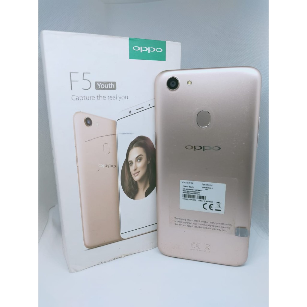 Oppo F5youth Ram 3 Rom 32Gb ( SECOND )