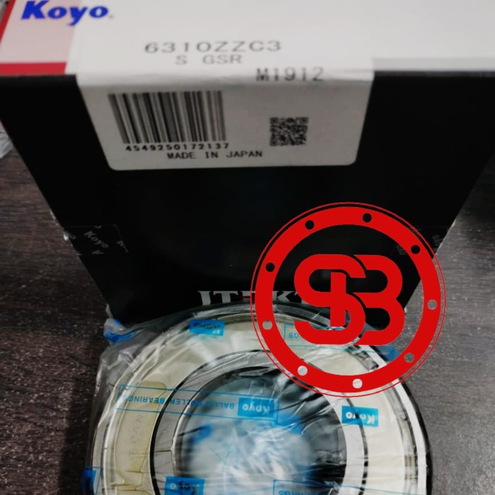 BEARING 6310 ZZ / 6310 ZZ C3 KOYO JAPAN ORIGINAL