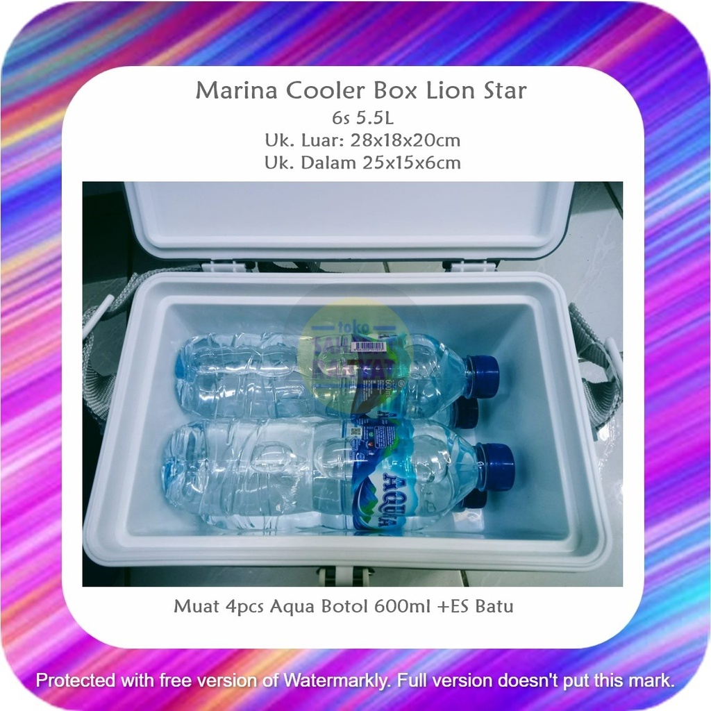 Marina Cooler Box Lion Star