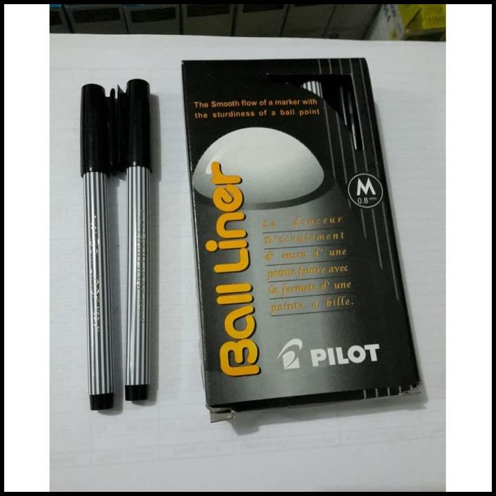 

Heaven | Pulpen Pilot Balliner ( Ball Liner Medium 0.8Mm )