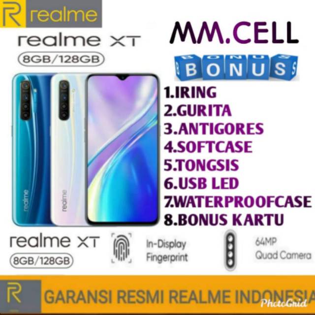 REALME XT 4/128 8/128 GARANSI RESMI REALME INDONESIA