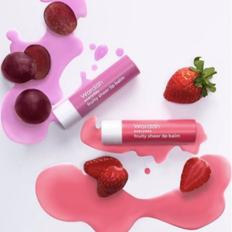 ✿ELYSABETHME✿ 🅆 🄰 🅁 🄳 🄰 🄷 Wardah Everyday Lip Balm lipgloss pelembab bibir anti pecah pecah kering lipbalm halal