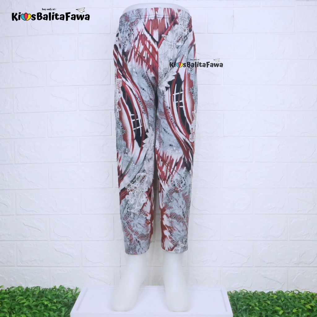 Legging Calvina uk 12 -15 Thn / Leging Panjang Remaja Tanggung ABG Perempuan Cewek  Spandek Motif