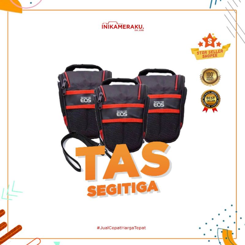 Tas Kamera Canon Segitiga Baru