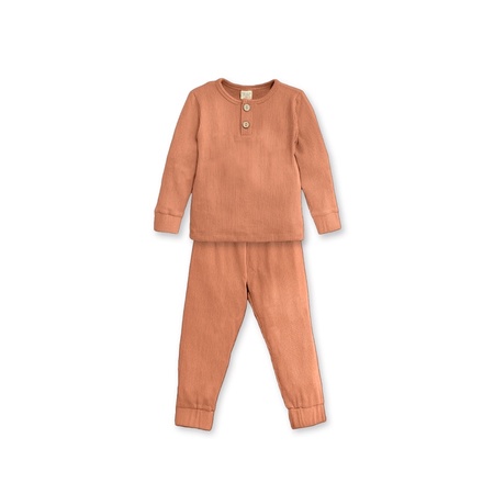 RUMI PAJAMA RIBBED BELL &amp; BO / Setelan Anak/ PIYAMA ANAK