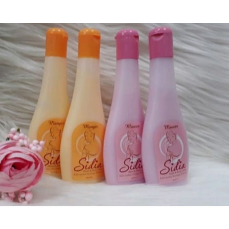 Sidia body lotion , hand body sidia