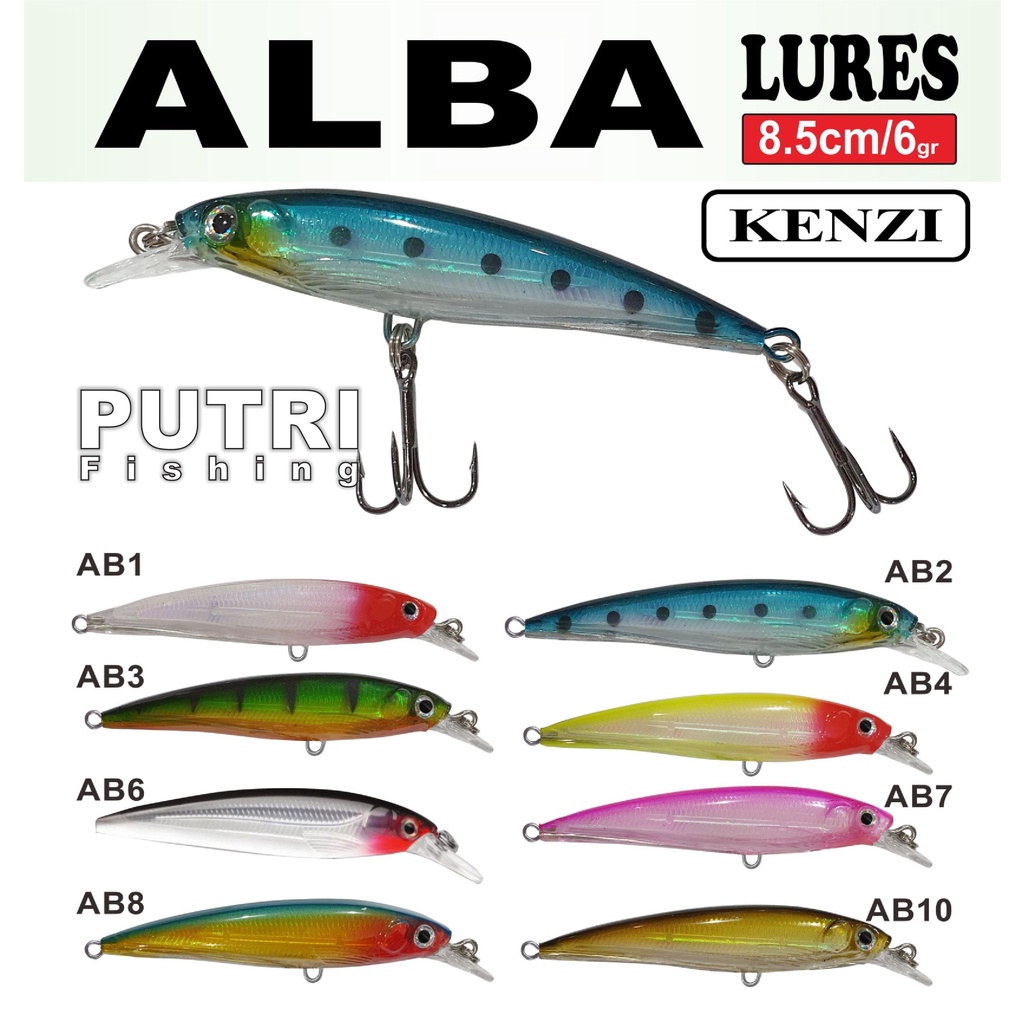 KENZI ALBA LURES  8.5 cm 6 gram