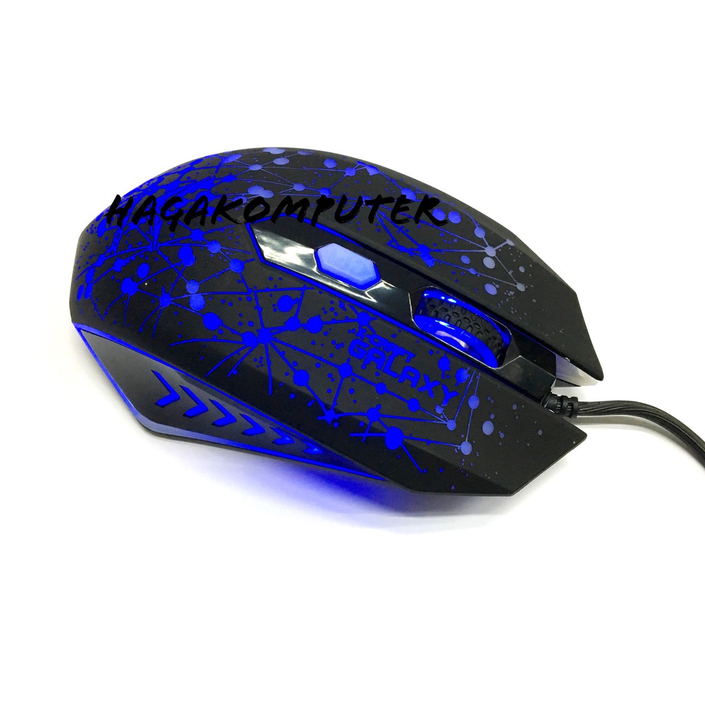 Mouse Gaming Alcatroz X-Craft Galaxy usb