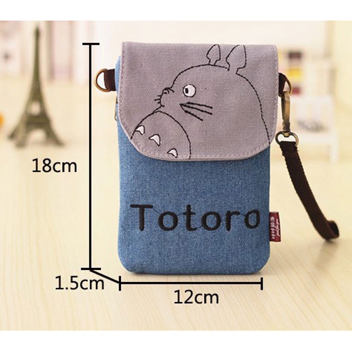 Tas Selempang Model Totoro / Tas Selempang Murah Wanita Mini Tas Selempang Totoro / Tas Selempang Anak Perempuan Lucu Mini Murah / Tas Hp Selempang Wanita Murah Kekinian Tas Bahu Mini Model Totoro Simpel Berkualitas / tas slempang canvas mini Keren Hits