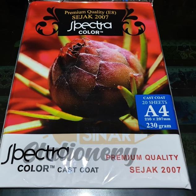 

✶ Kertas photo glossy 230gr spectra ❀