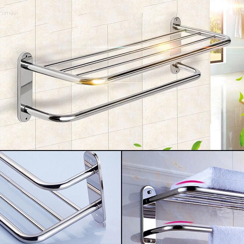 Rak Handuk Stainless 5 Baris - Rak Handuk Kamar Mandi Stainless Steel