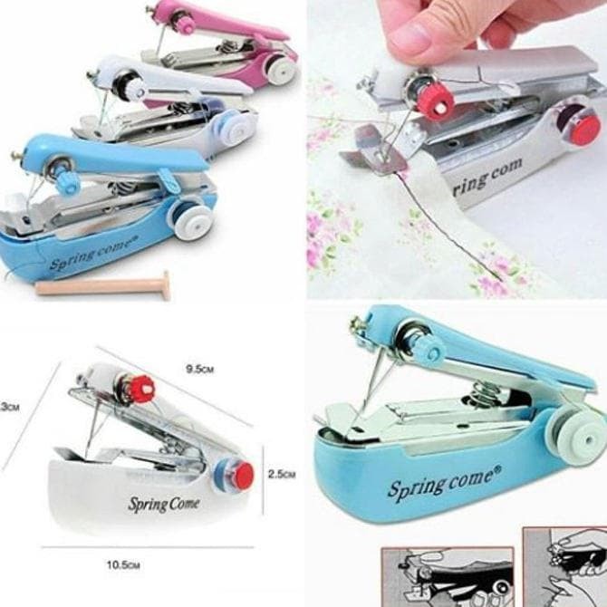 MESIN JAHIT TANGAN MINI SEWING MACHINE PORTABLE