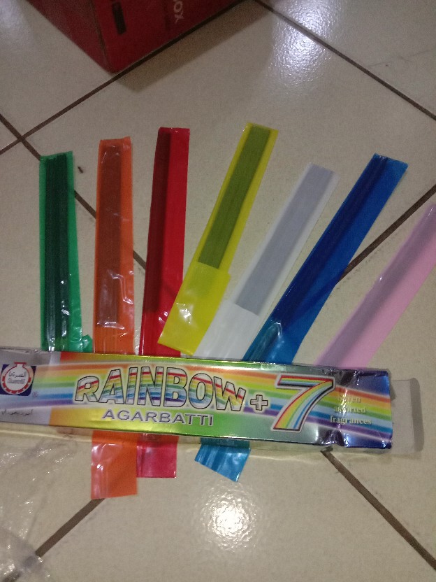 Promo Dupa Haji Rainbow Agarbatti Surrati/surati Buhur India Stik Lidi