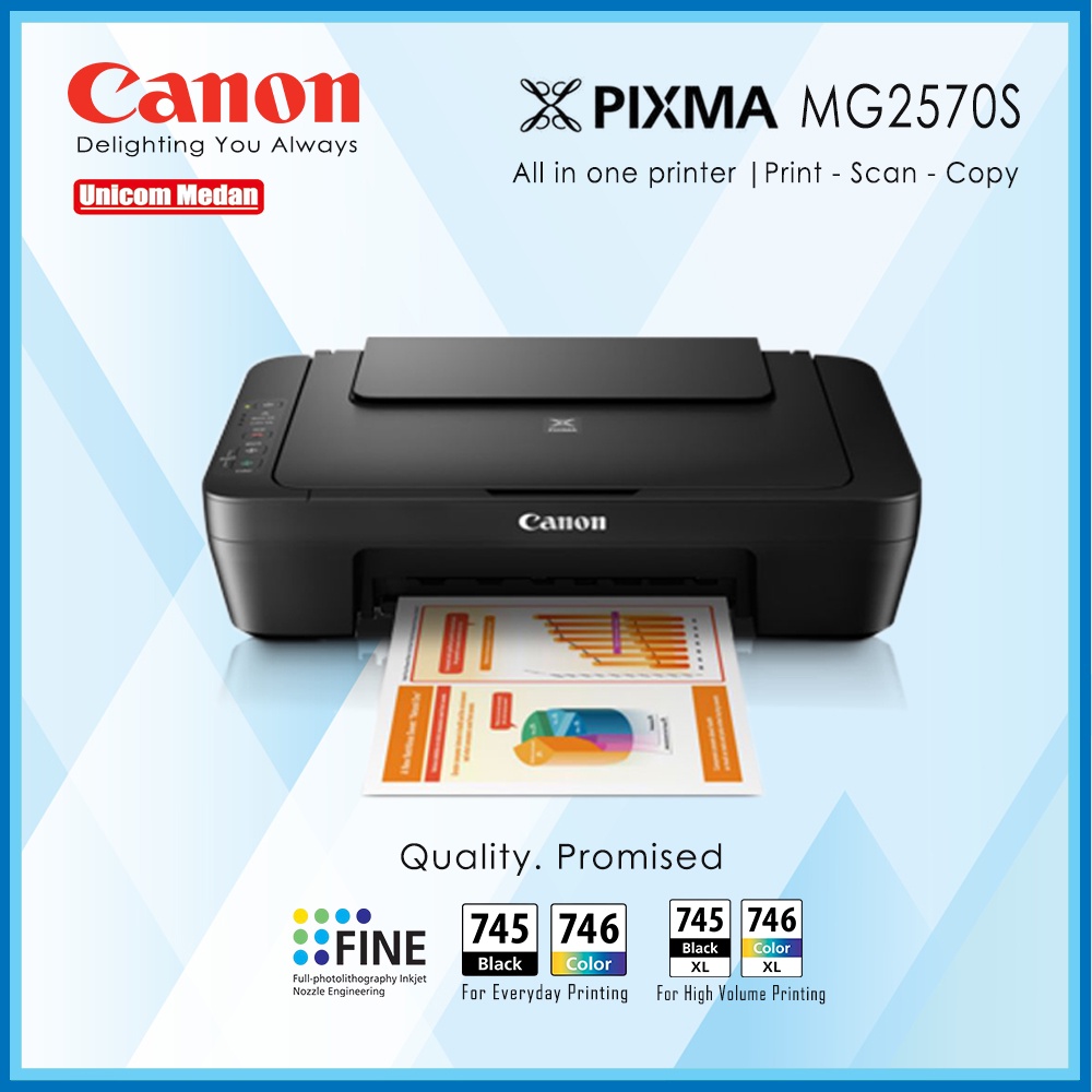 PRINTER CANON MG2570S | PRINT SCAN COPY