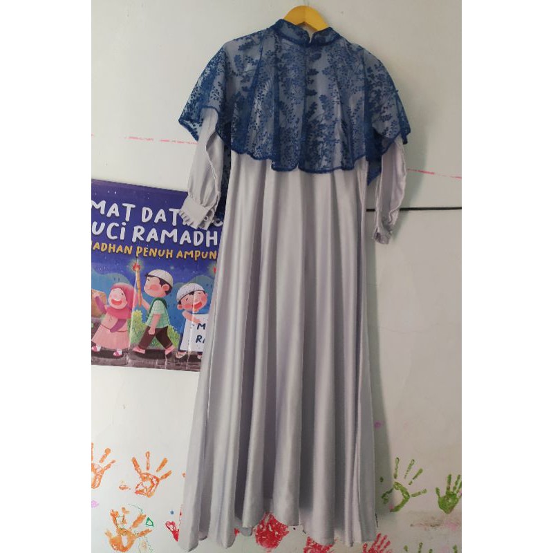 preloved dress lace / gamis lace