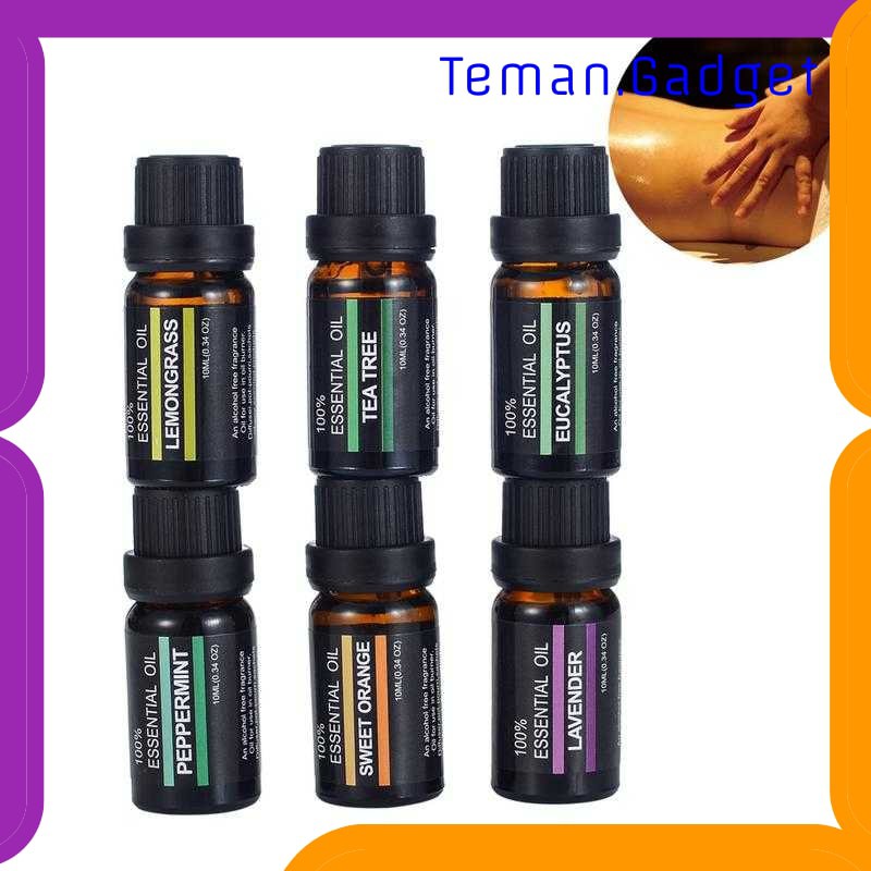 TG-CE008 Firstsun Set Essential Oils Minyak Aromatherapy 10ml 6PCS RH-06