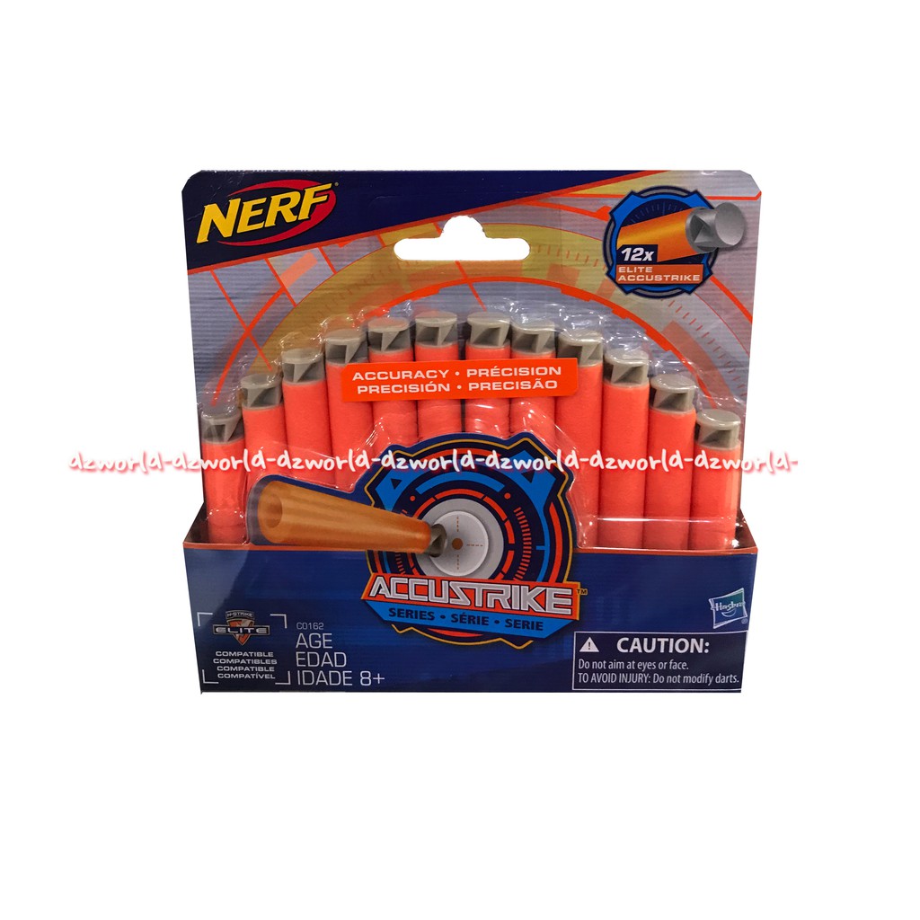 Nerf Accustrike FalconFire Pistol Mainan Refill blaster direkomendasikan untuk anak 8 tahun keatas
