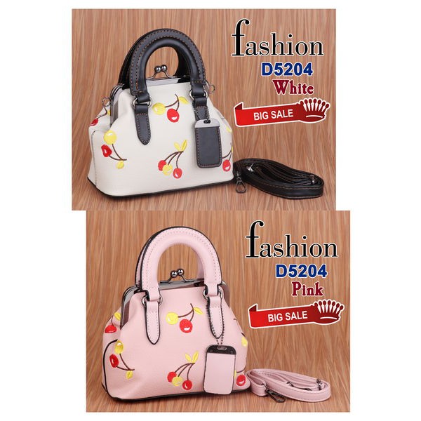 Bag Fashion D5204 (BIG SALE), TAS WANITA KAWAINESS WARNA SOFT IMUT