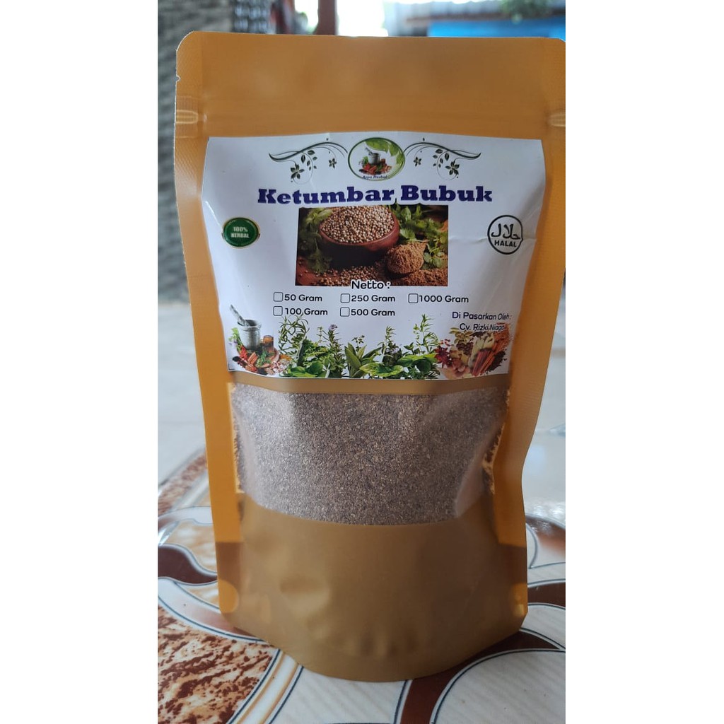 

ORIGINAL KETUMBAR BUBUK CORIANDER POWDER 100 Gram
