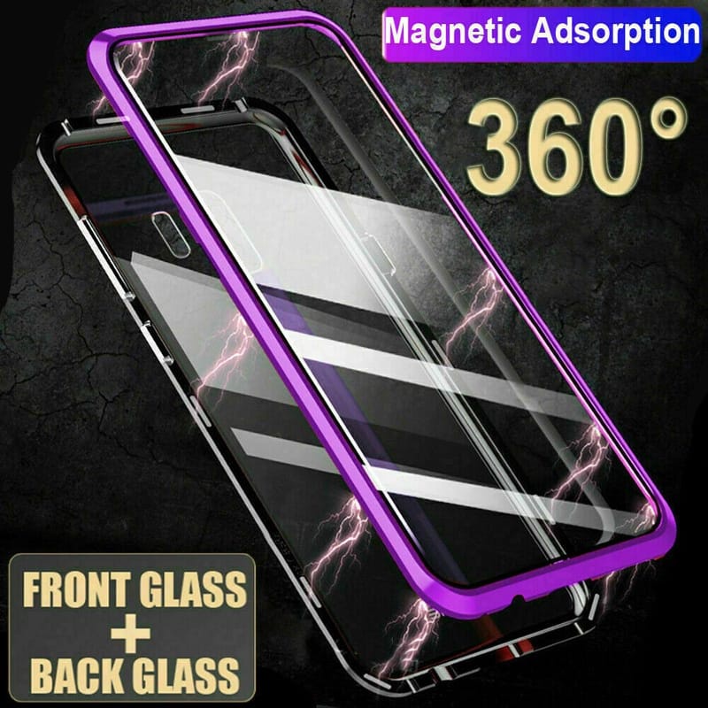 Case Magnet Dobble Glass Oppo A53 A33 A92 A31 A5/A9 2020 A5S/A7/A12 A3s/A5/A12a/C1 RENO4  RENO4f RENO5