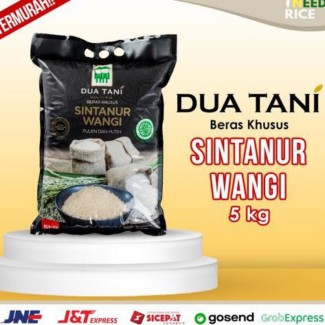 

Ready Stok Beras Dua Tani Pandan Wangi Sintanur 5 Kg Terlaris