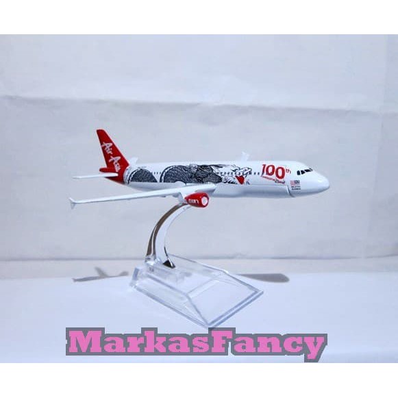 Diecast Pesawat - Miniatur Pesawat Garuda - Diecast Pesawat Jet Miniatur Pesawat Air Asia Dragon