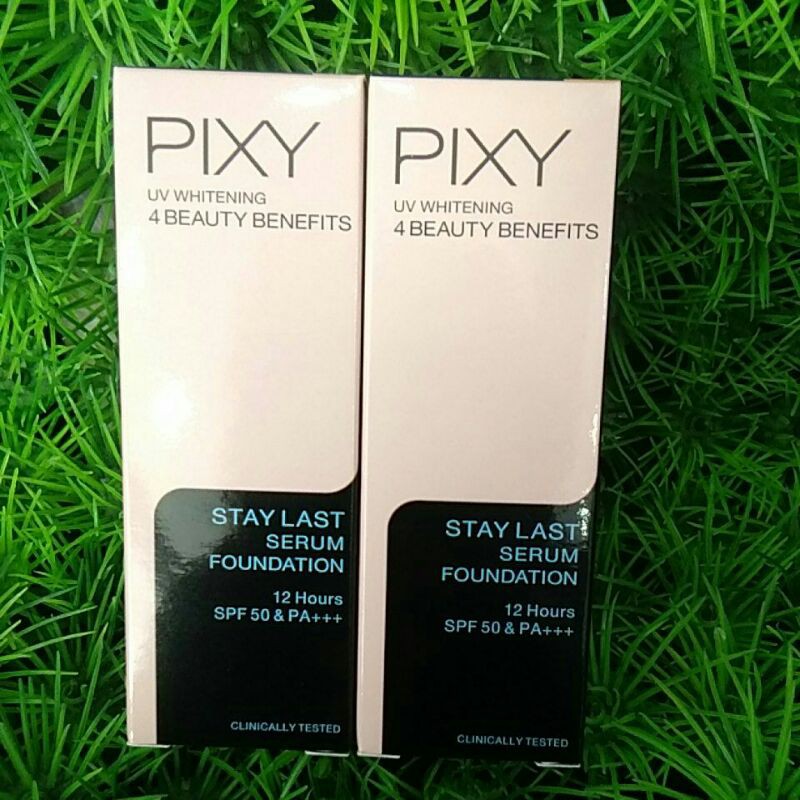 PIXY UV WHITENING STAY LAST SERUM FOUNDATION