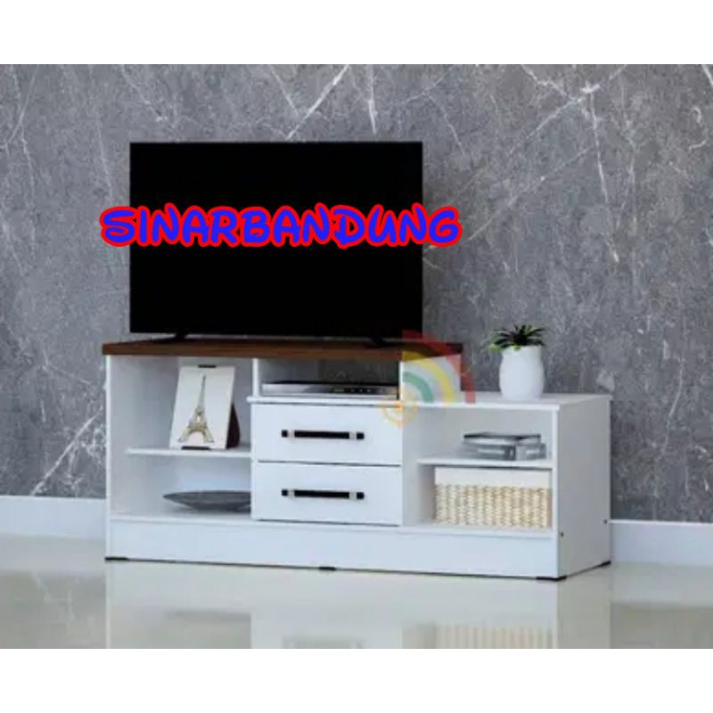 RAK TV MINIMALIS PUTIH / RAK TV MURAH