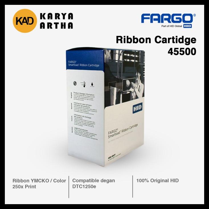

BEST SELLER !!! RIBBON ID CARD PRINTER FARGO DTC1250 COLOR YMCKO - WARNA (45500) TERLARIS