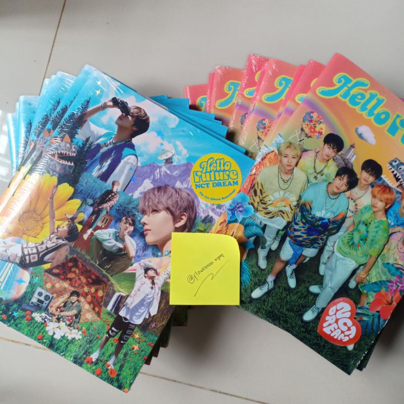 Ready Stock, Abum Unsealed NCT Dream Hello Future + Rolled Poster