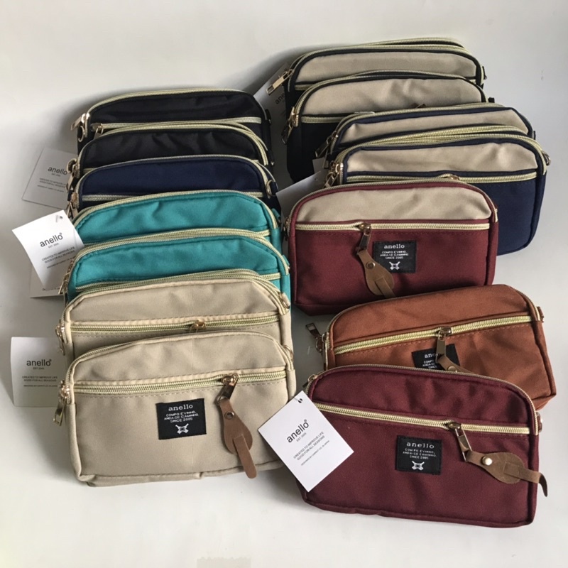 Dompet & Tas Selempang 2in1 M 0167 Anello Bag Handphone Android Iphone di