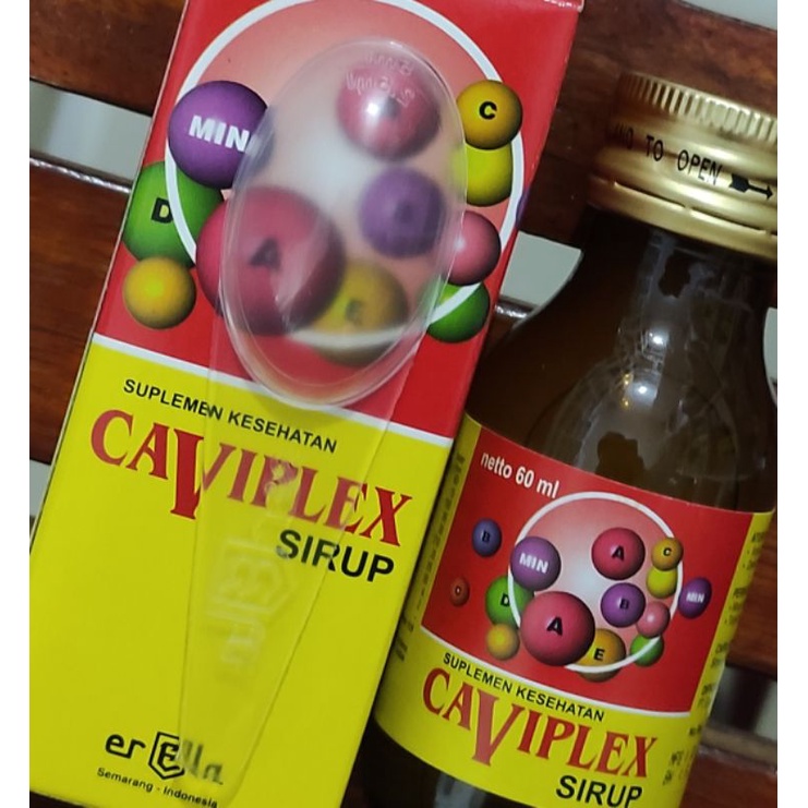 Caviplex syrup / Multivitamin / Suplemen Makanan / Nafsu Makan / Daya Tahan Tubuh