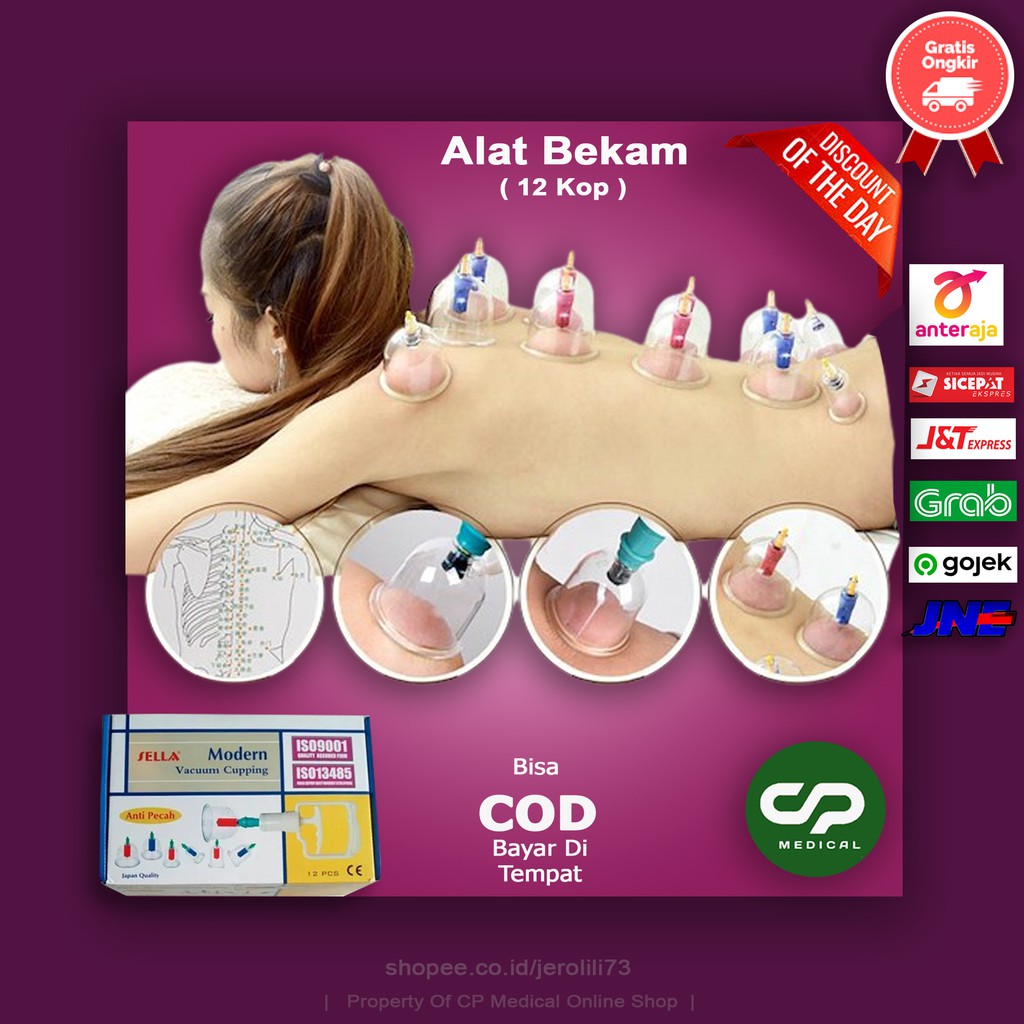 Alat Bekam isi 12 / Cop isi 12|Bekam|Alat Bekam Murah Bergaransi