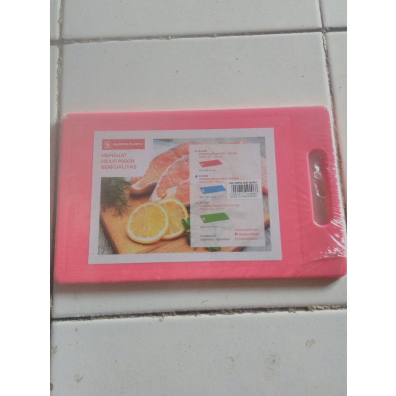 TALENAN PLASTIK MASPION / CHOPPING BOARD / TALENAN WARNA