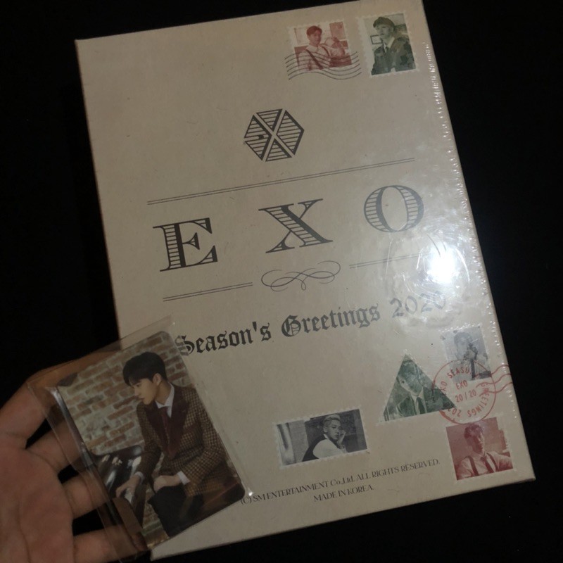[BOOKED @michaelzzz6120 ] EXO SEASON GREETING 2020 + BENEFIT PC MBER OFFICIAL KTOWN