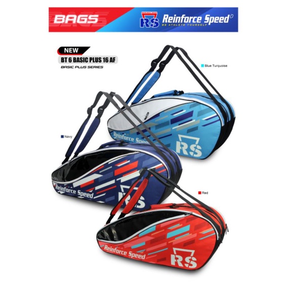 tas badminton RS BT 6 basic plus 16AF original