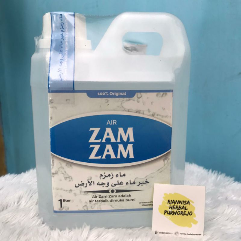 

Air ZAM-ZAM 500ml / 1 Liter Asli sudah Dikemas