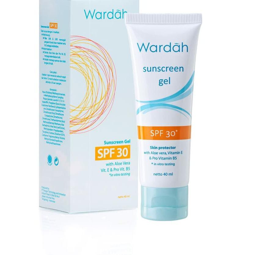 Silahkan Belanja Wardah Sun Care Sunscreen Gel Spf30 40ml Sunblock Bulrt Shopee Indonesia