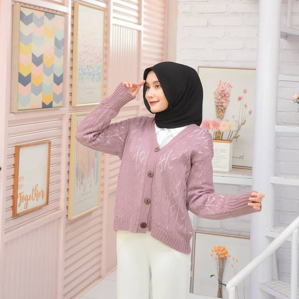 Nara Grosir - Una Outer l Sweater Polos l Sweater Pria dan Wanita