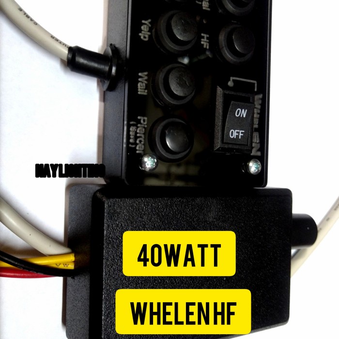 Modul Sirine Whelen Gama