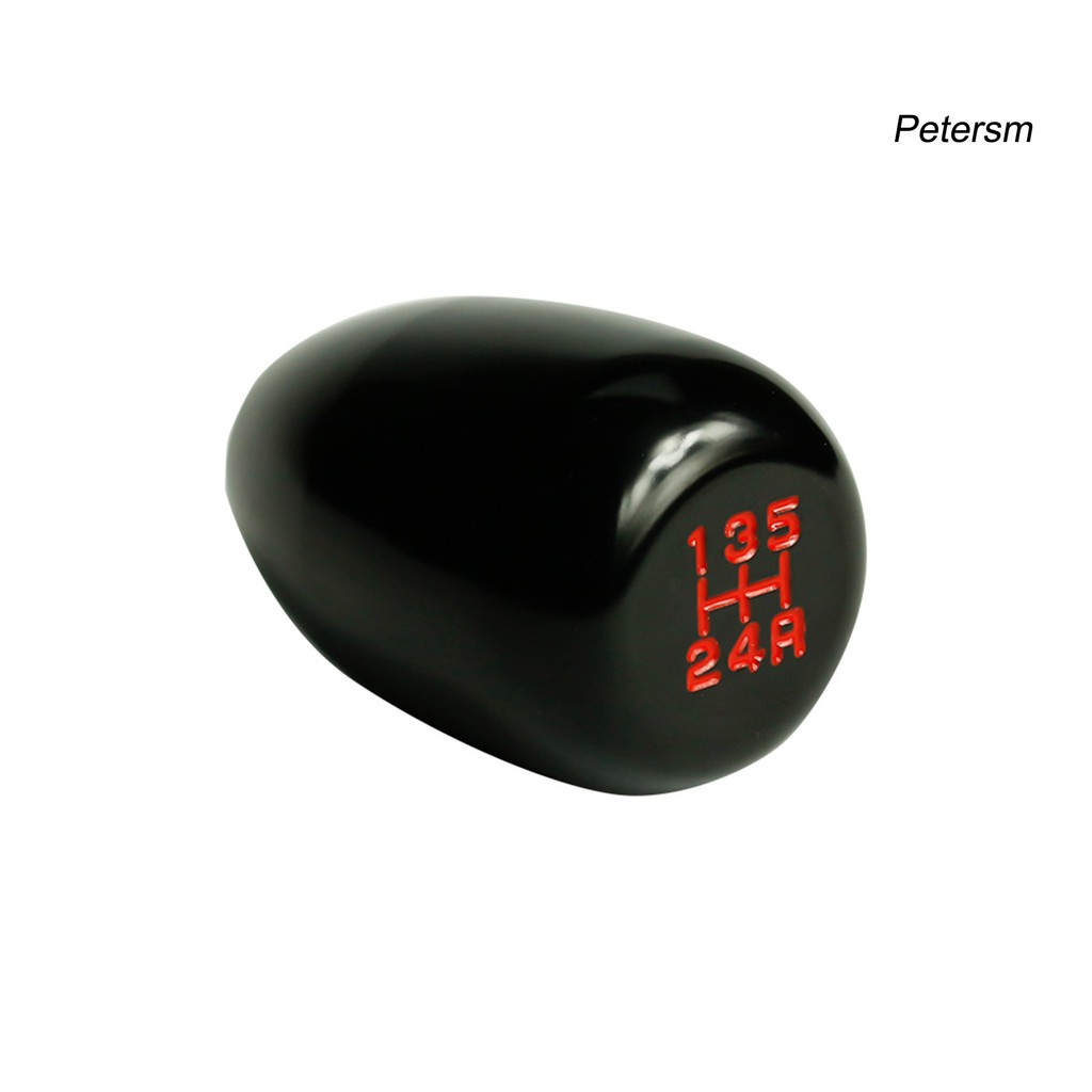 S1Ex Kepala Shiftknob Gear Manual 5 Percepatan Bahan Metal Untuk Mobil Universal